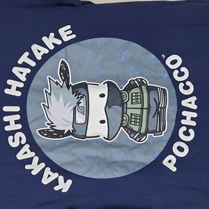 Naruto Kakashi Hatake Pochacco T- Shirt Size Medium